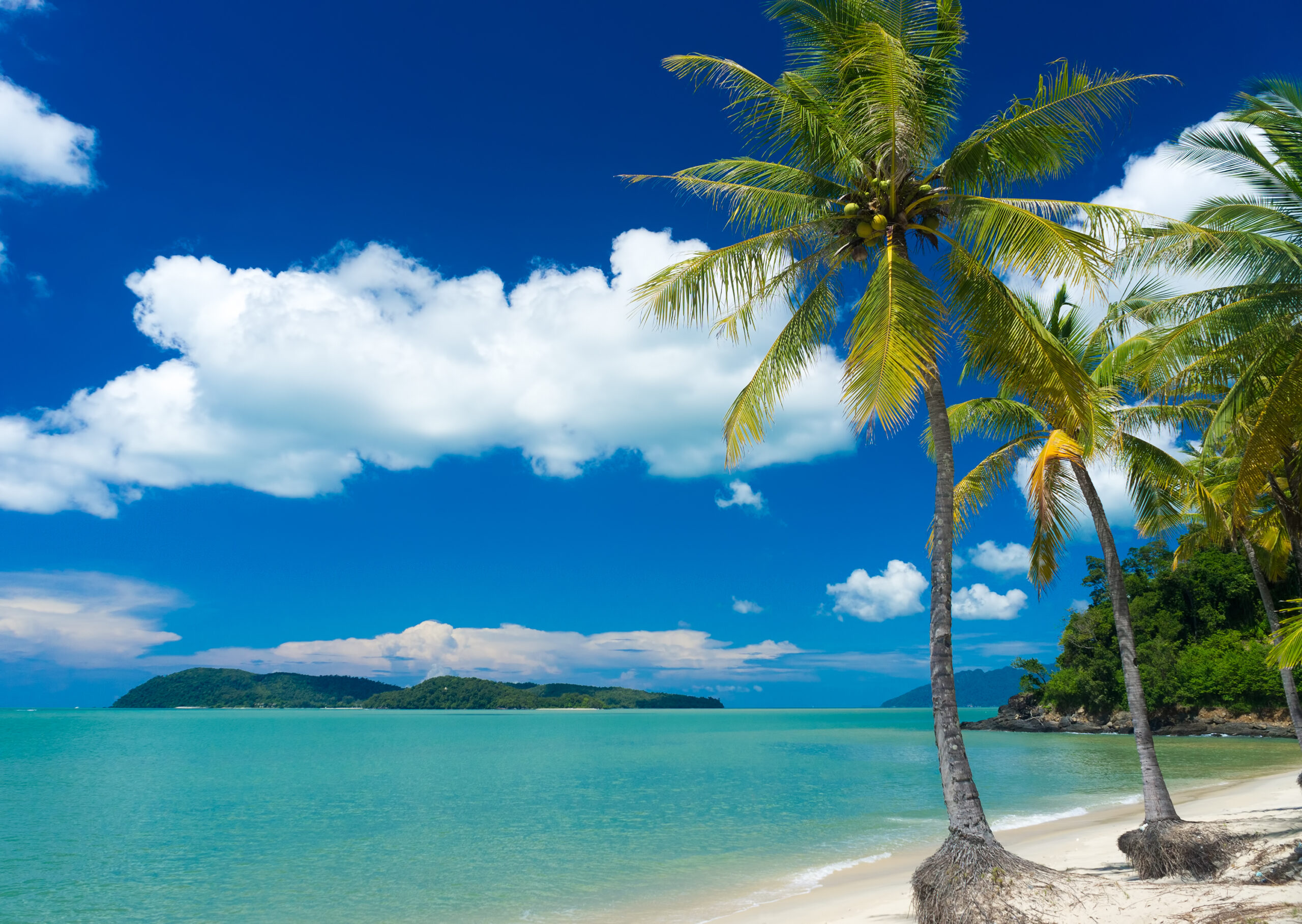 Beach in Langkawi, Malaysia