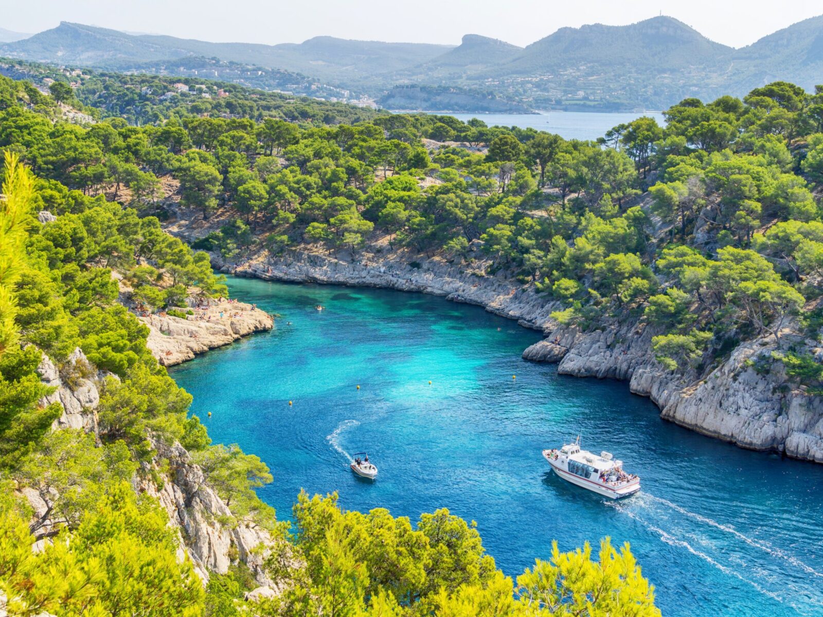 Boats,In,The,Bay,Of,Calanques,National,Park,(parc,National