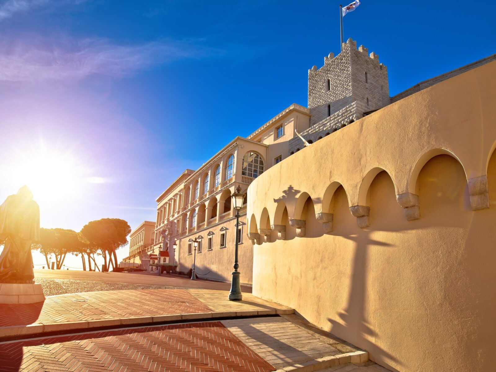 Monaco,,January,15,2019:,Monaco,Place,Du,Palais,Square,View.