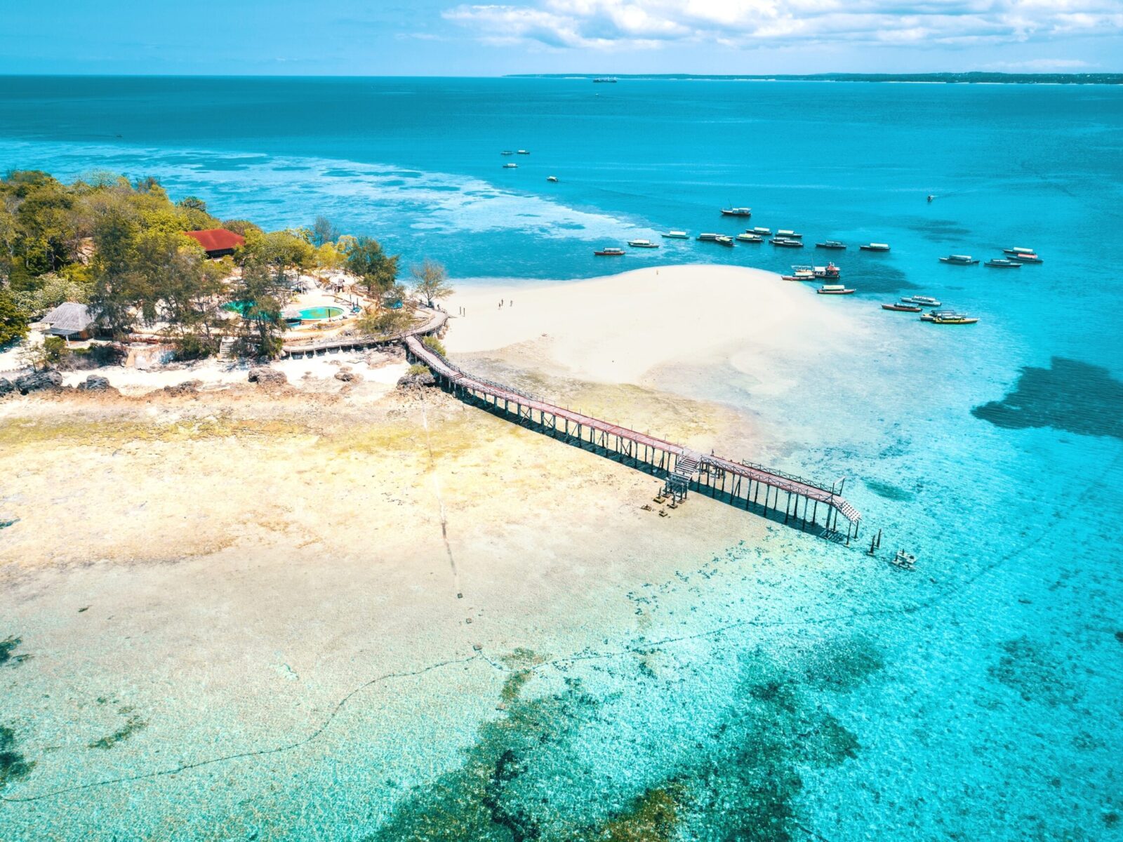 Aerial,View,Of,Prison,Island,,Zanzibar,,Tanzania,,Near,Stone,Town,