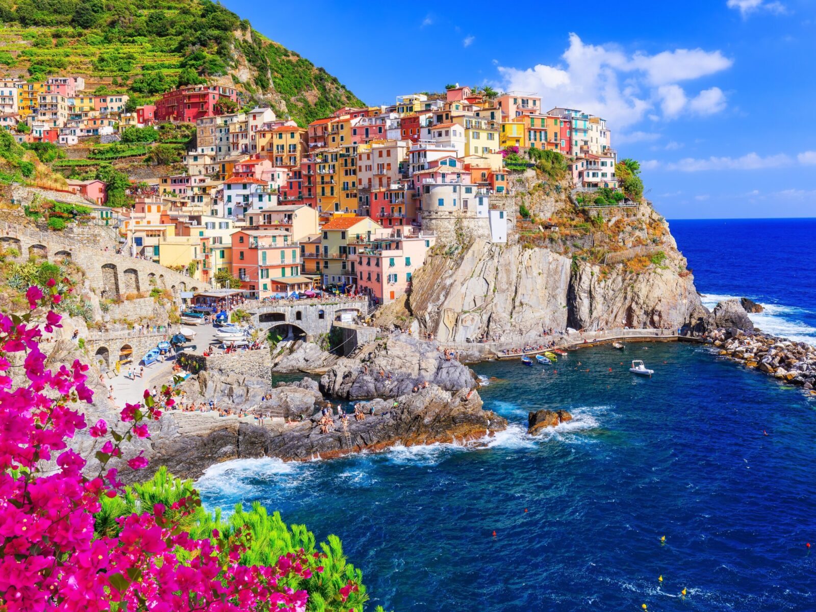 Manarola,,Cinque,Terre,National,Park,,Liguria,,Italy