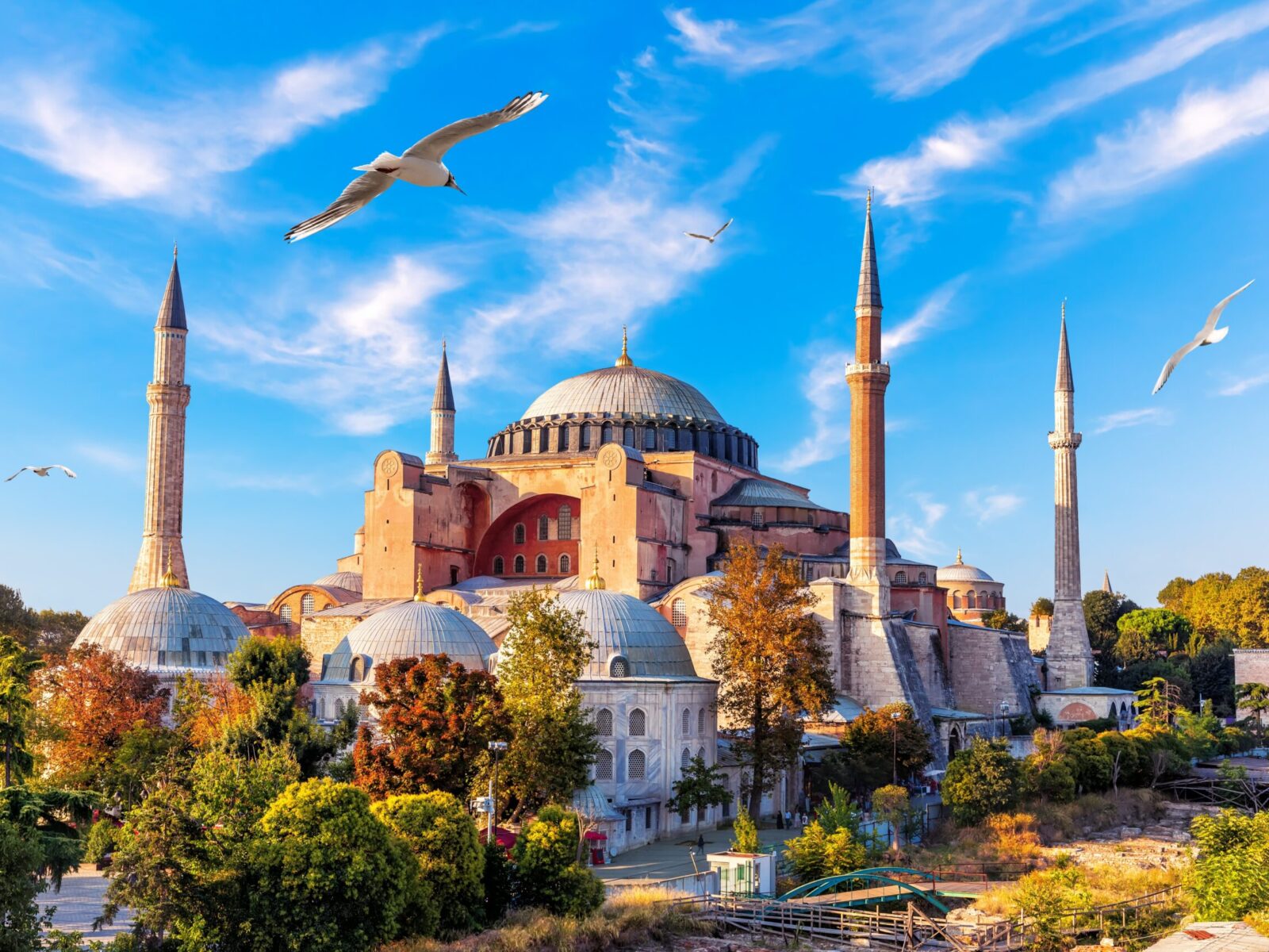 Amazing,View,On,Hagia,Sophia,In,Istanbul,,Turkey