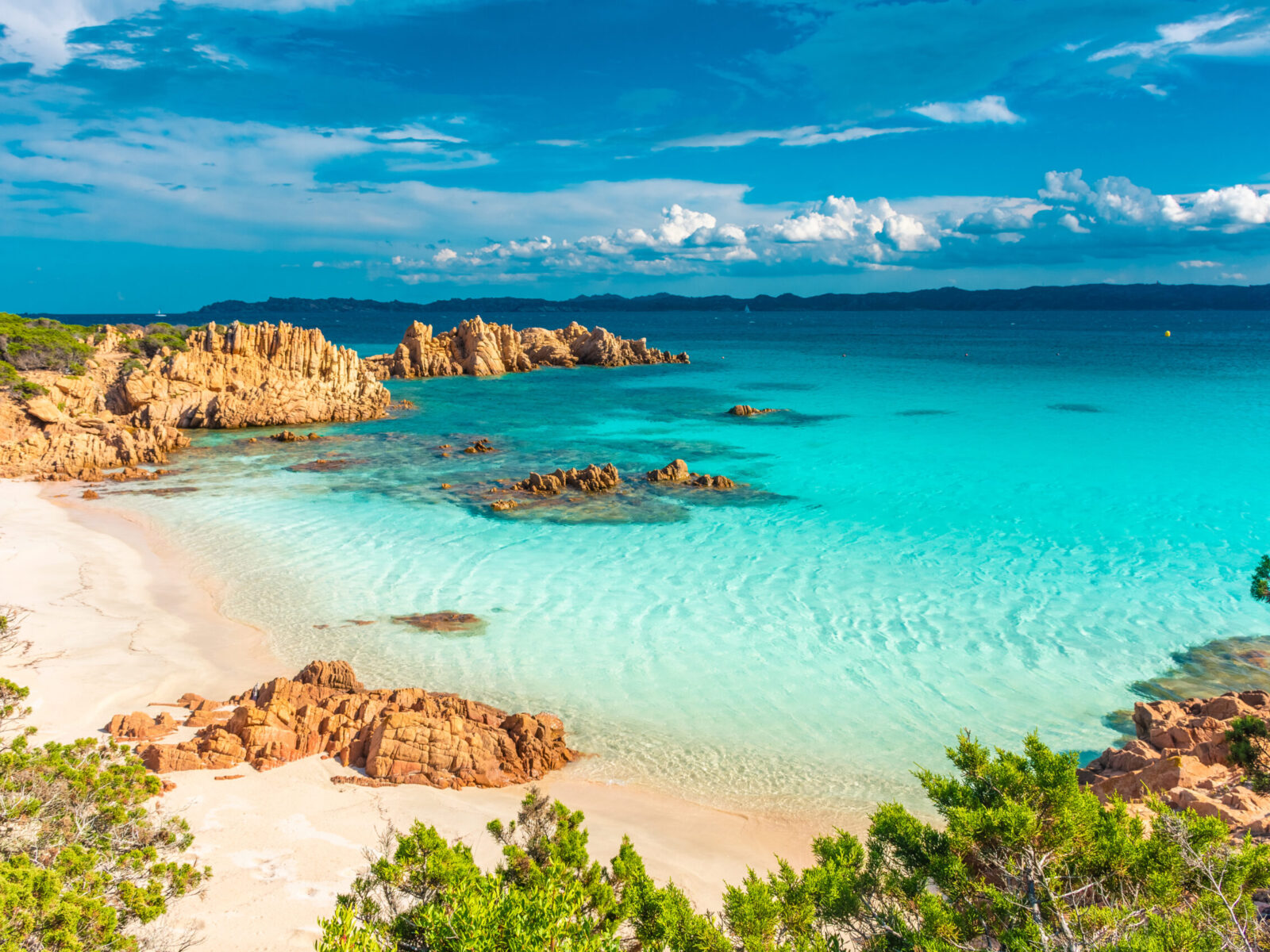 Amazing,Pink,Sand,Beach,In,Budelli,Island,,Maddalena,Archipelago,,Sardinia,