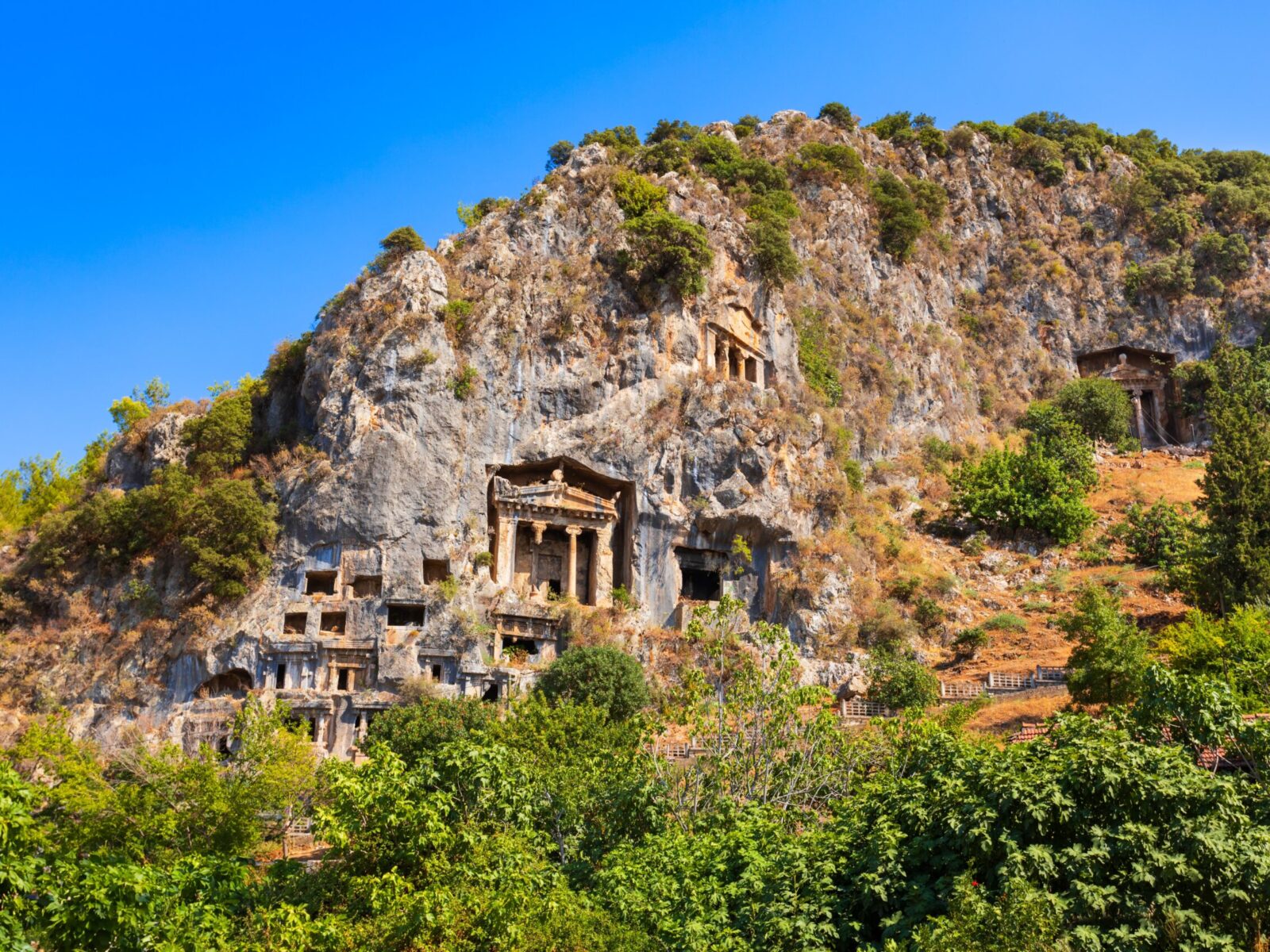 The,Tomb,Of,Amyntas,Or,Fethiye,Tomb,Is,An,Ancient