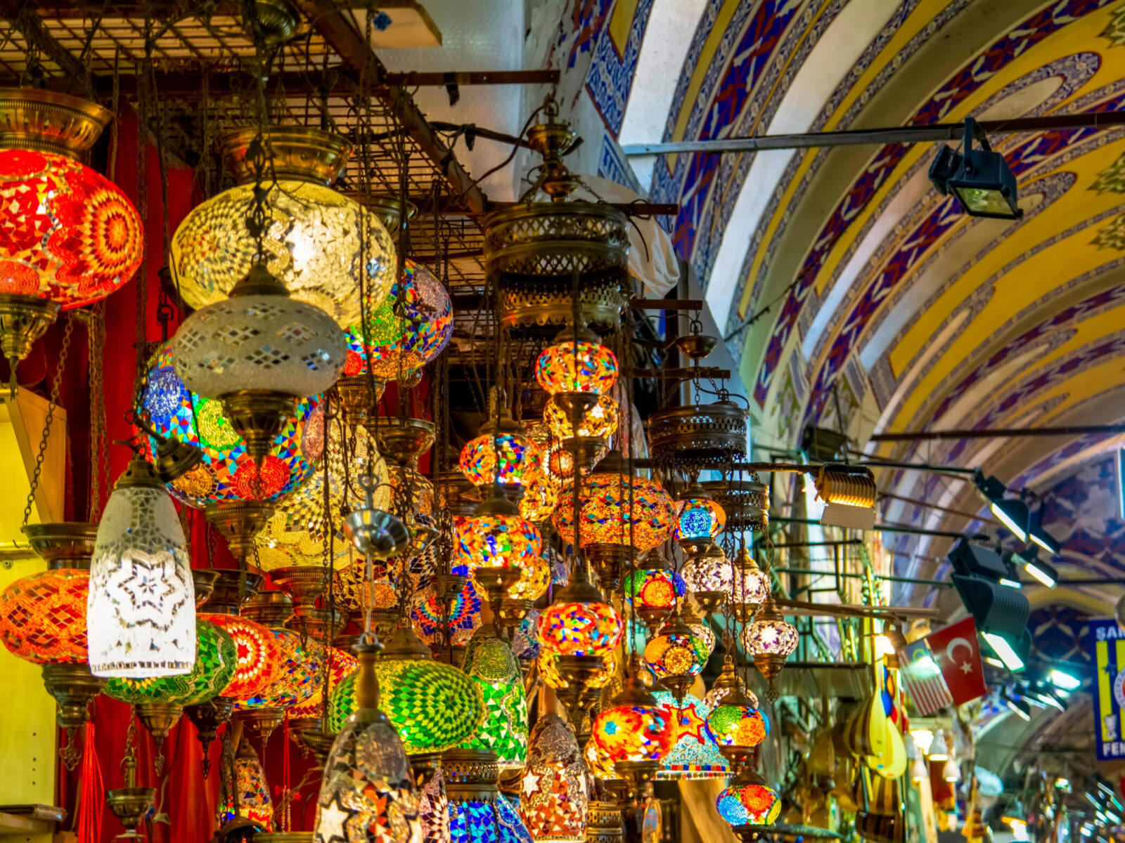 Among,Countless,Shops,In,Grand,Bazaar,Market,In,Istanbul.,Shopping
