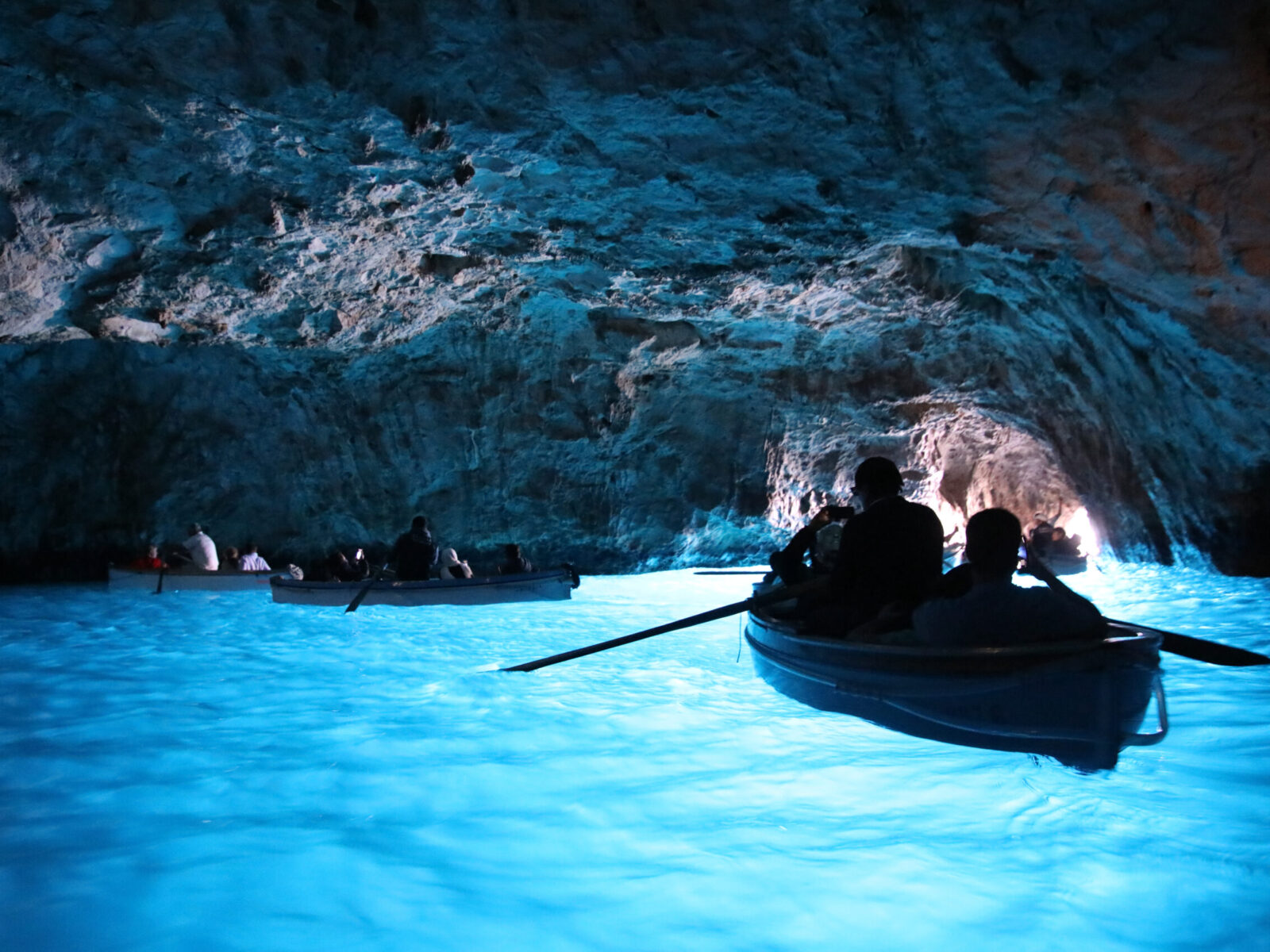Blue,Grotto,On,The,Coast,Of,The,Island,Of,Capri,