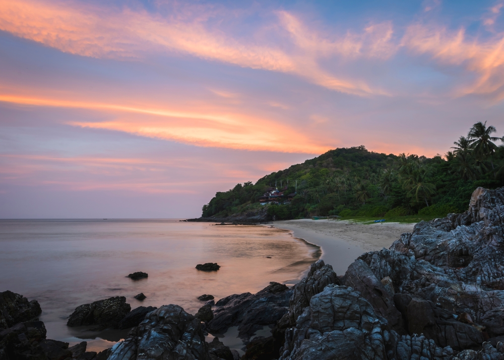 Nui,Beach,At,Sunrise,,Koh,Lanta,,Thailand,,Southeast,Asia,,Asia